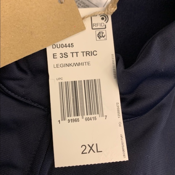 NWT Adidas Track Jacket XXL NEW - Picture 3 of 7